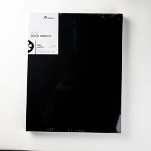 Prime Art Black Gallery Canvas - 16 x 20 inch - 380gsm